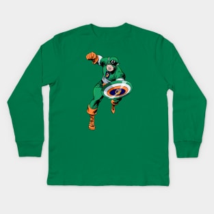 Captain Ireland Kids Long Sleeve T-Shirt